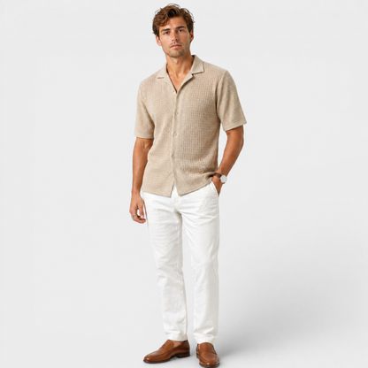 Men’s Elegant Shirt – Smart Casual Summer Wear