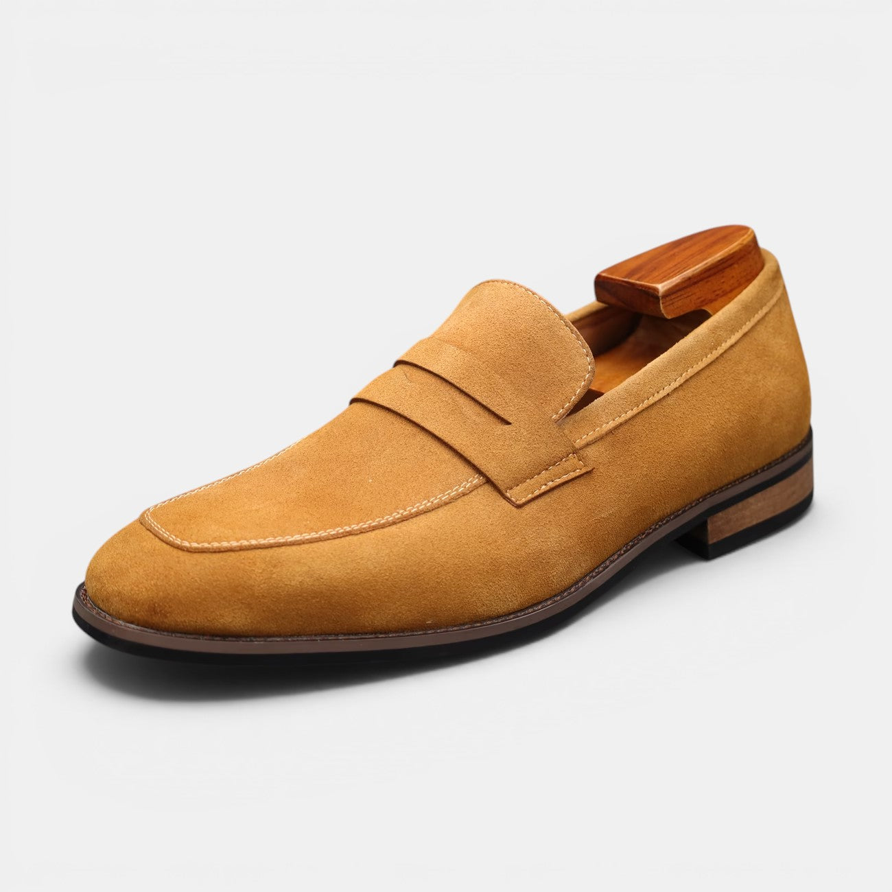 Men’s Suede Penny Summer Loafers