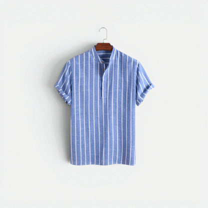 Men’s Linen Polo Shirt