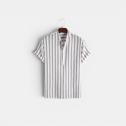 Men’s Linen Polo Shirt