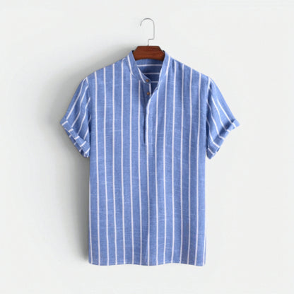 Men’s Linen Polo Shirt