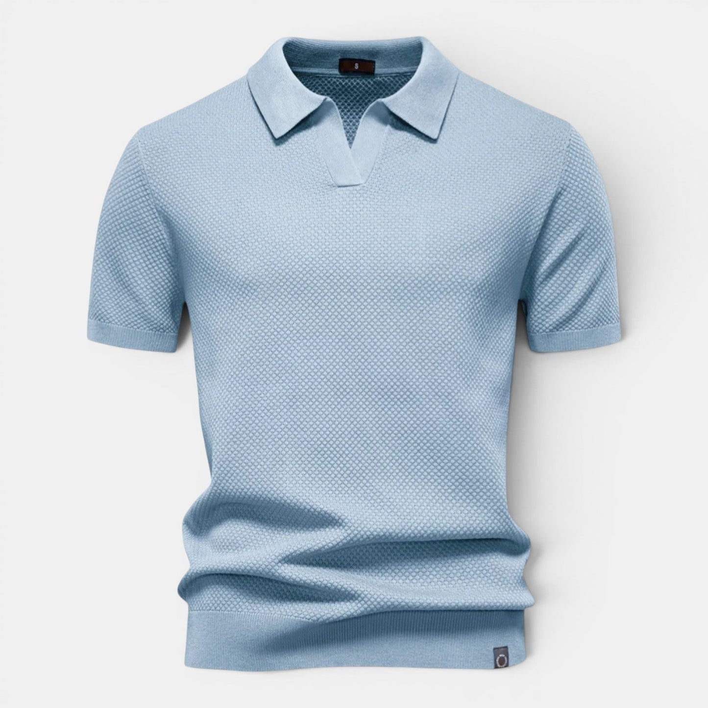 Men’s Slim Fit Knit Polo Shirt