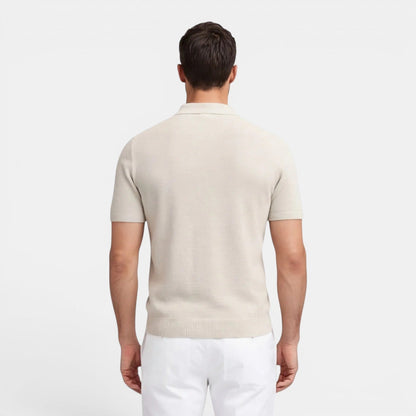 Men’s Slim Fit Knit Polo Shirt