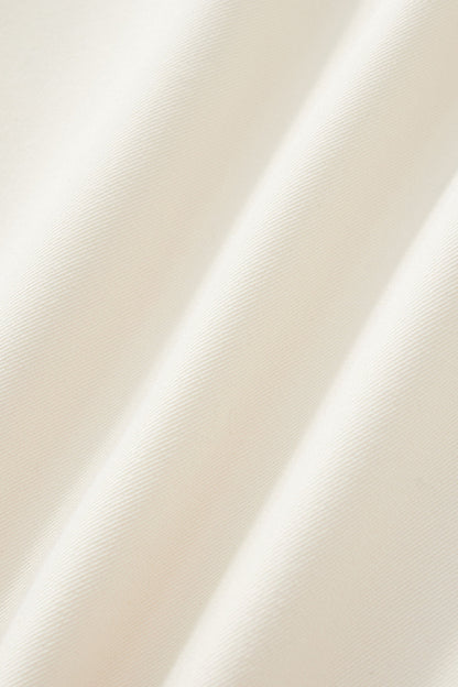 Wellington Side-Tab Trousers IVORY