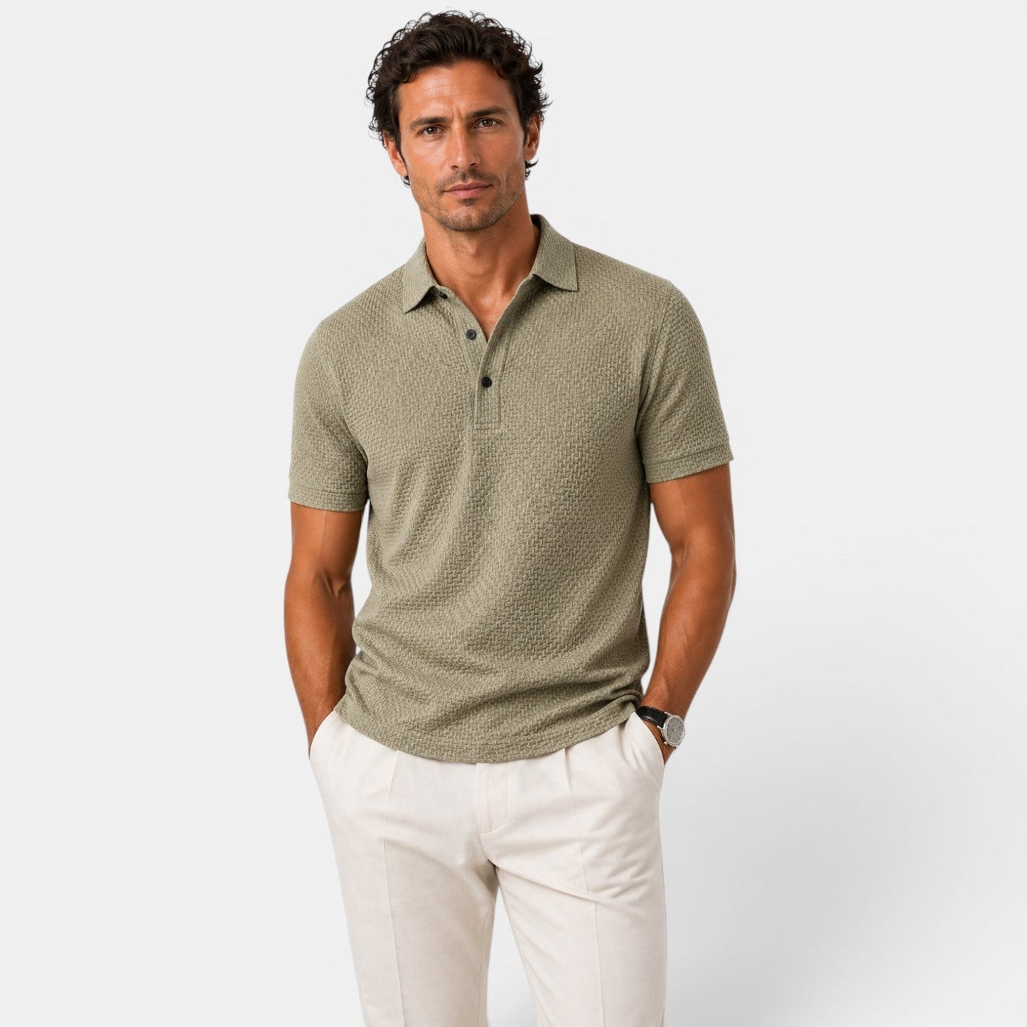 Men’s Breathable Polo Shirt