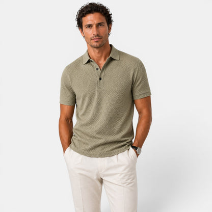 Men’s Breathable Polo Shirt