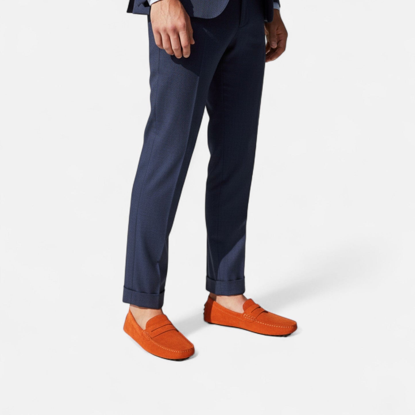 Men’s Suede Driver Loafers