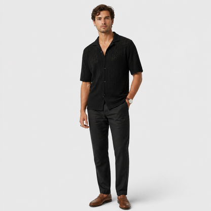 Men’s Elegant Shirt – Smart Casual Summer Wear
