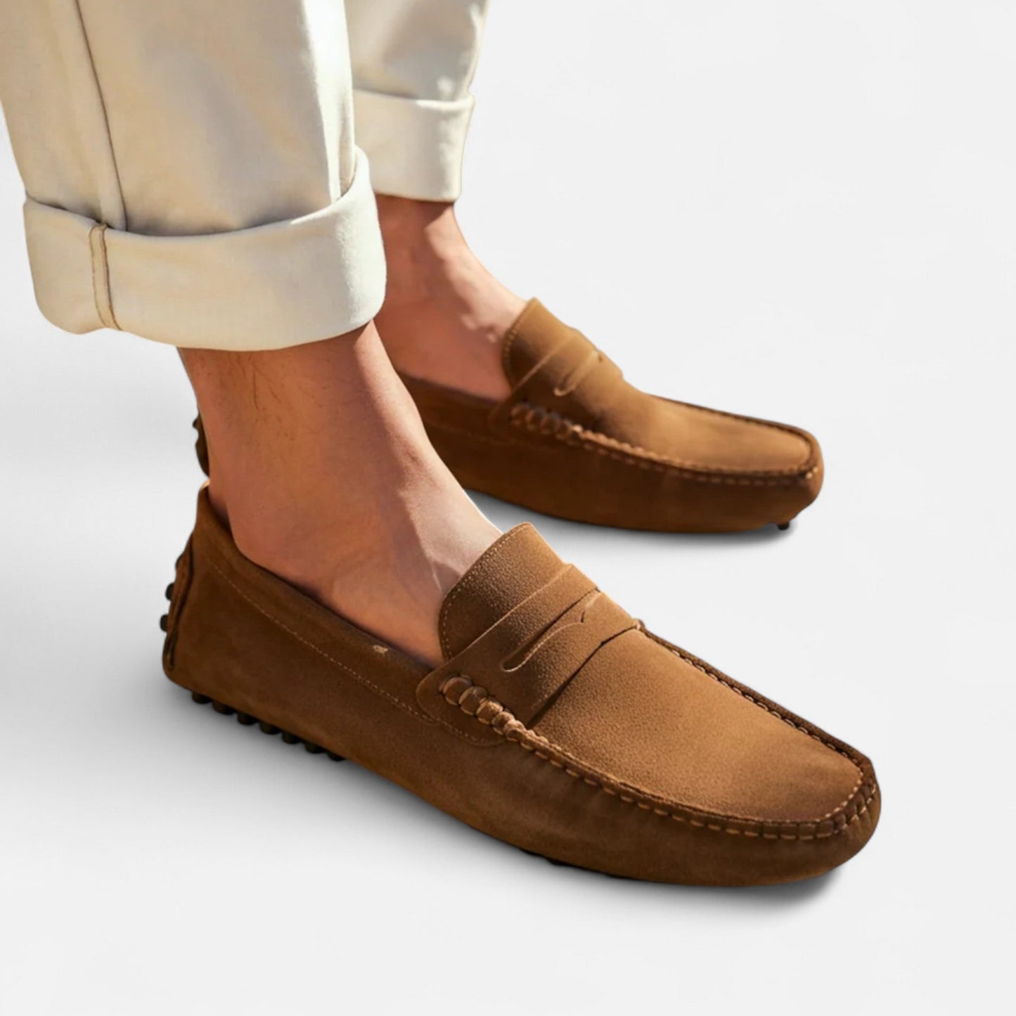 Men’s Suede Driver Loafers