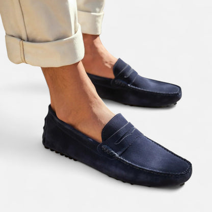 Men’s Suede Driver Loafers