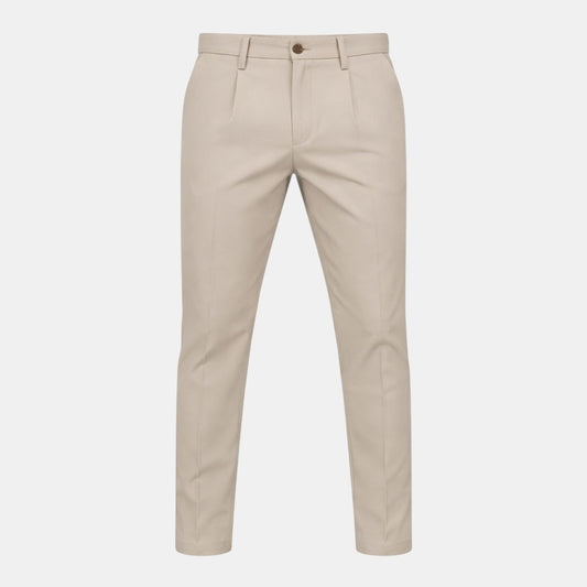 Men’s Classic Pleated Business Trousers