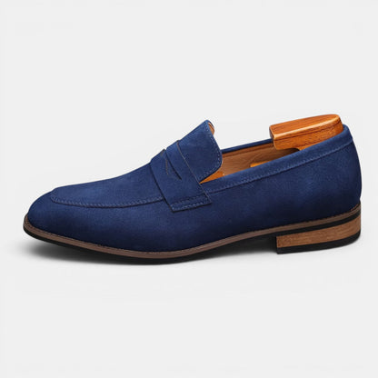 Men’s Suede Penny Summer Loafers