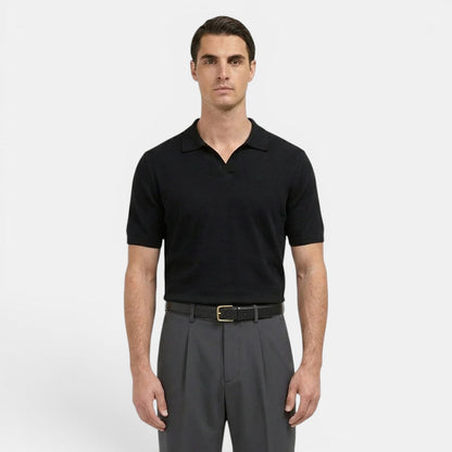 Men’s Pleated Straight Leg Trousers